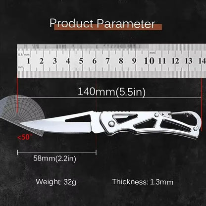 Folding Fruit Knife size