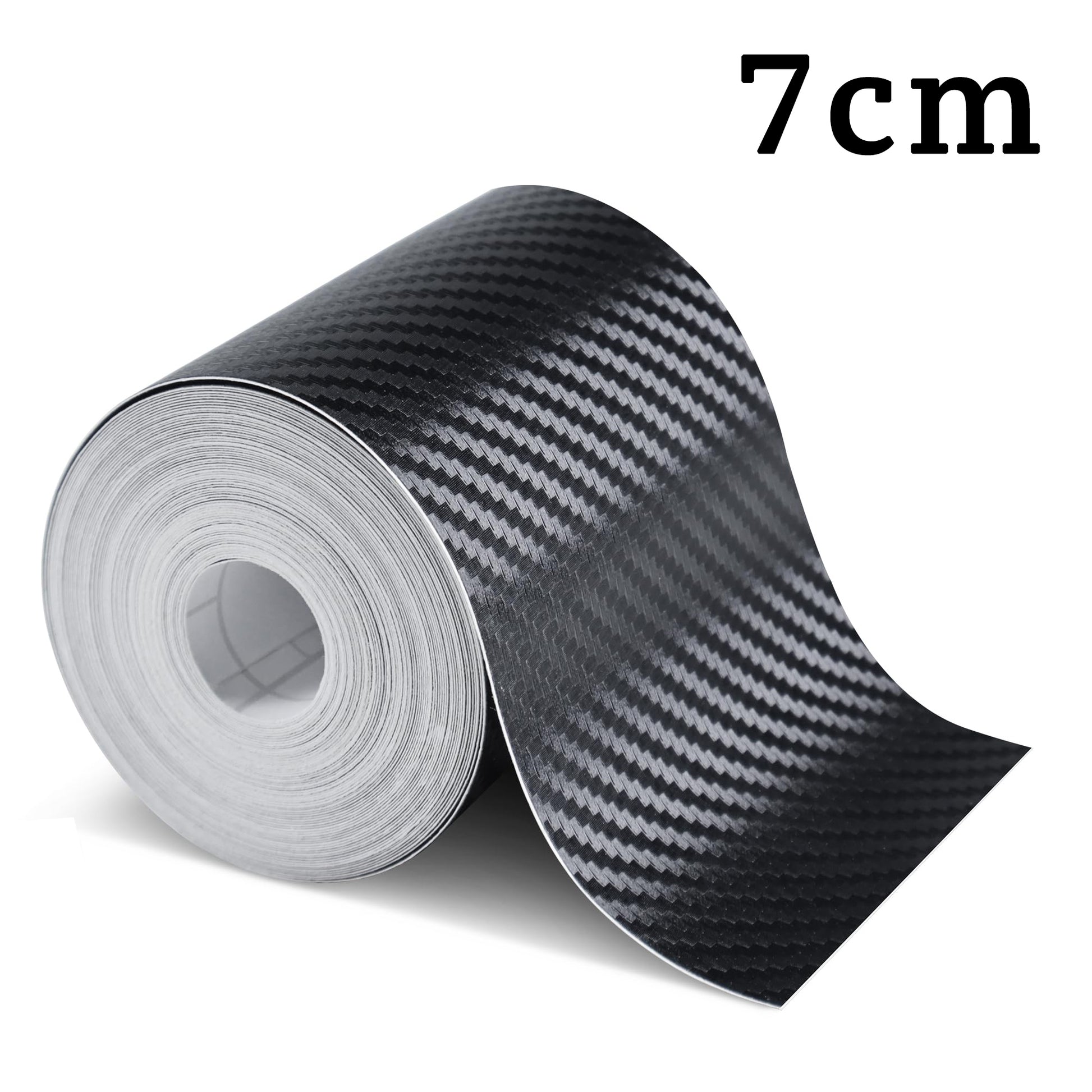 Nano Carbon Fiber 3D Sticker Tape Peel And Stick DIY Car Protector For Mirrors  Doors Waterproof Cr