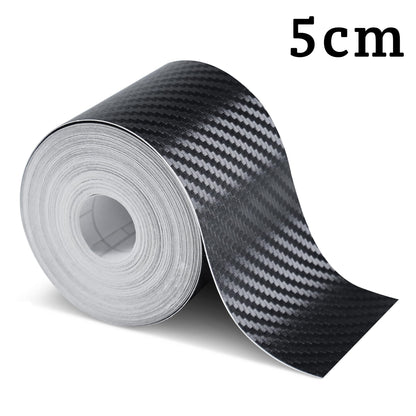 Nano Carbon Fiber 3D Sticker Tape Peel And Stick DIY Car Protector For Mirrors  Doors Waterproof Cr