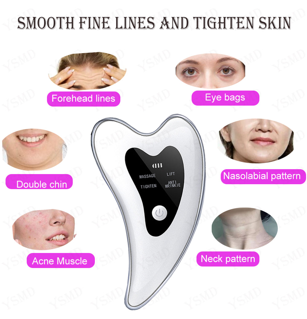 Face Massagers Skin Scraping For Facial Lifting And AntiWrinkle Treatment 2