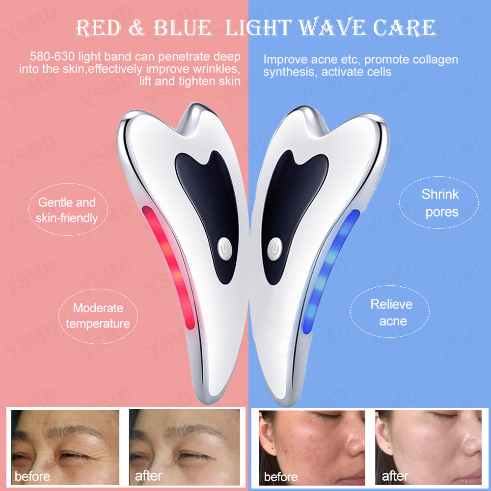 Face Massagers Skin Scraping For Facial Lifting And AntiWrinkle Treatment 5