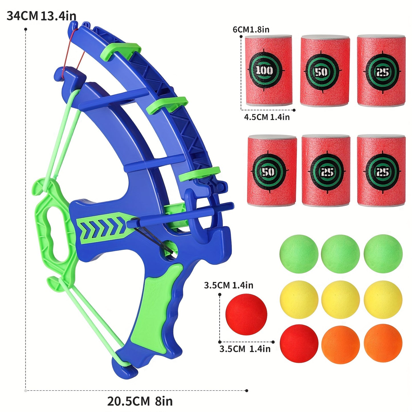 Soft Bullet Bow  Arrow Toy size