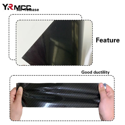 High Quality Carbon Fiber Car Stickers Vinyl Wrap Film For Cars Waterproof  Bubble Free Multiple Si 3