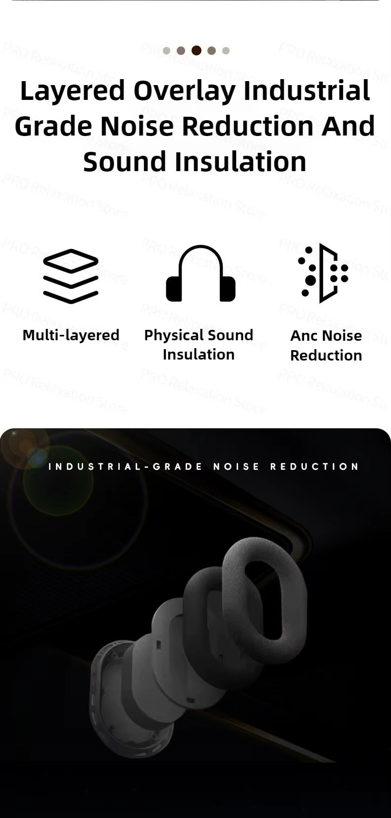 Wireless Neck Massager with Red Light & Hot Compress, U-shaped Pillow, Bluetooth Music & Sleep Noise Reduction