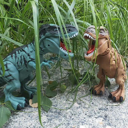 Electric Toy Large Size Walking Dinosaur Robot Light Sound  Spray Eggs Mechanical Dinosaur Model To 1