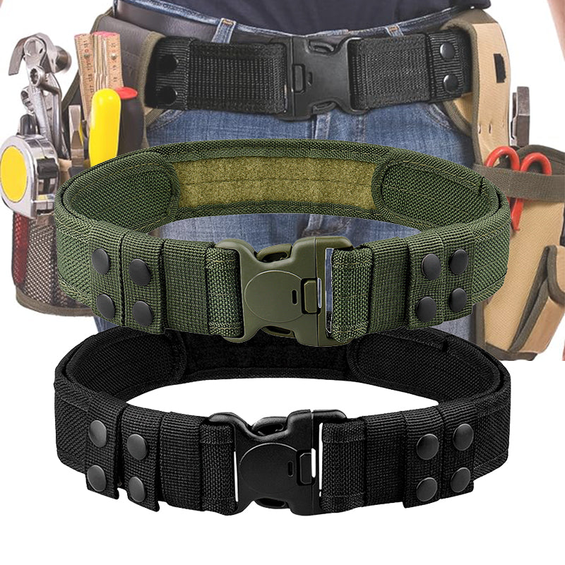 Quick Release Tactical Belt for Men Stylish Combat Belt for Outdoor Activities Fishing  Hiking