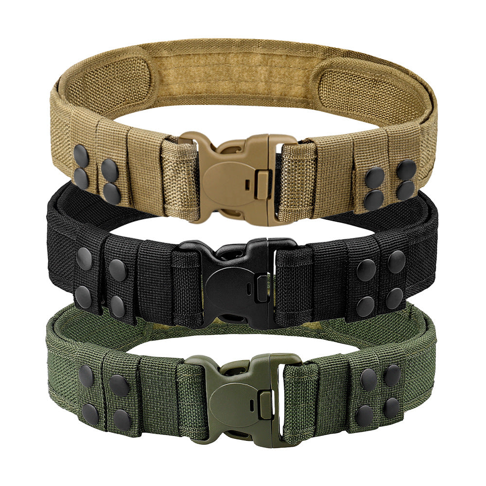 Quick Release Tactical Belt for Men Stylish Combat Belt for Outdoor Activities Fishing  Hiking