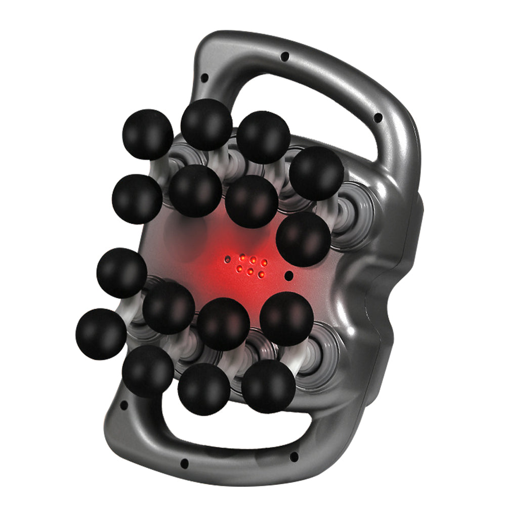 16-Head Fascia Gun Muscle Massager, Professional Body Back and Shoulder Relief