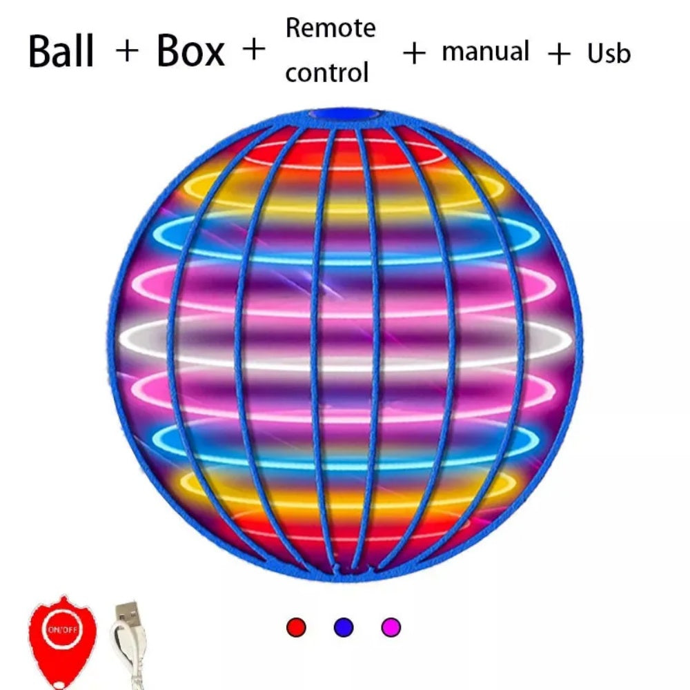 Flying Ball Boomerang blue