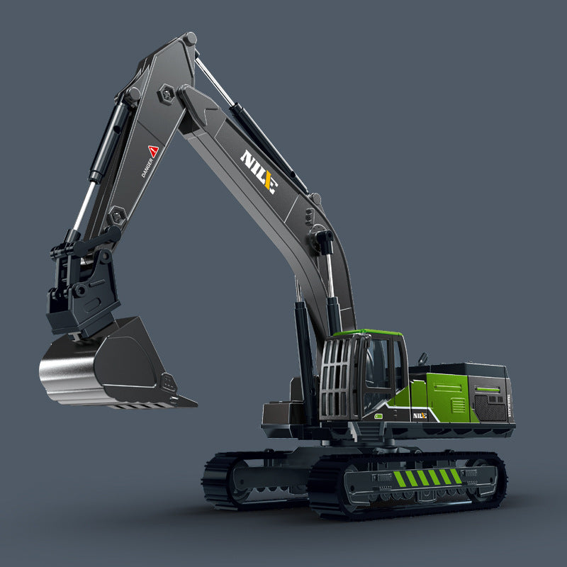 Heavy Duty Construction Toy Vehicles Bulldozer Truck Excavator  Crane SetEducational Engineerin