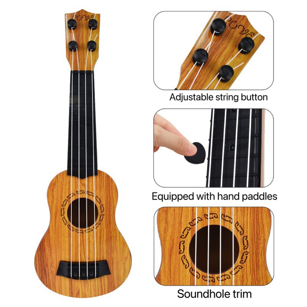 Kids Musical Toy Guitar  Keyboard Set StringType  NonElectric Instruments for Children to Learn