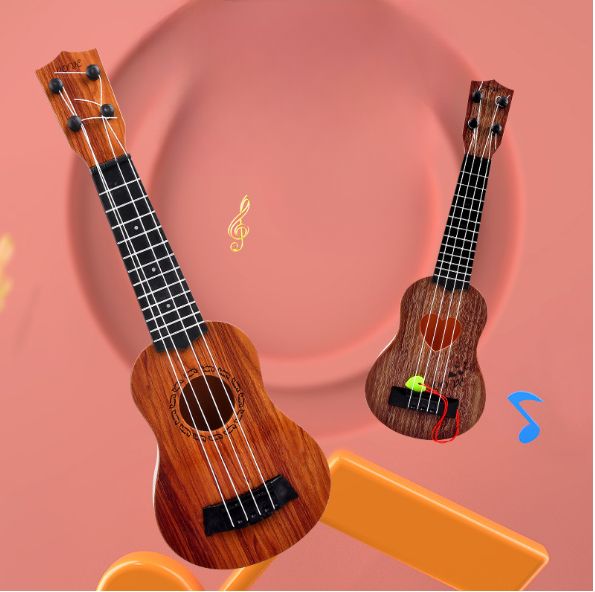 Kids Musical Toy Guitar  Keyboard Set StringType  NonElectric Instruments for Children to Learn