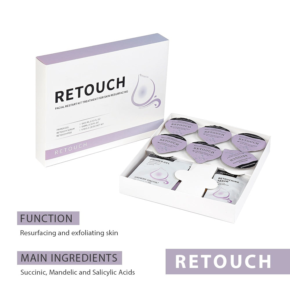 Glam Revive Hydrate Detox Illuminate Kit, Facial Aqua CO2 Serum Gels for Youthful Skin