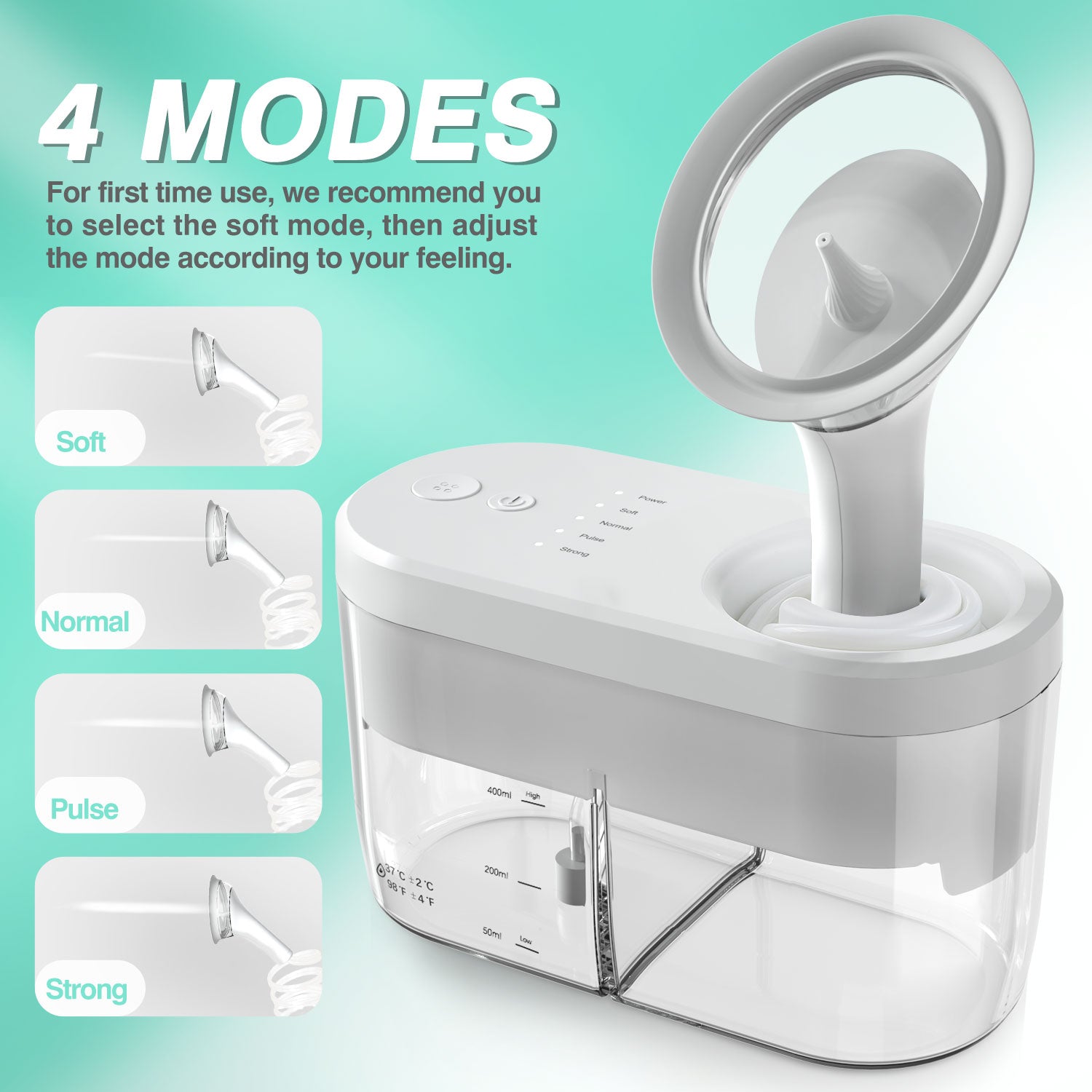 Electric Ear Wax Removal Irrigation System Safe Ear Cleaner Kit For Adults  Kids 3