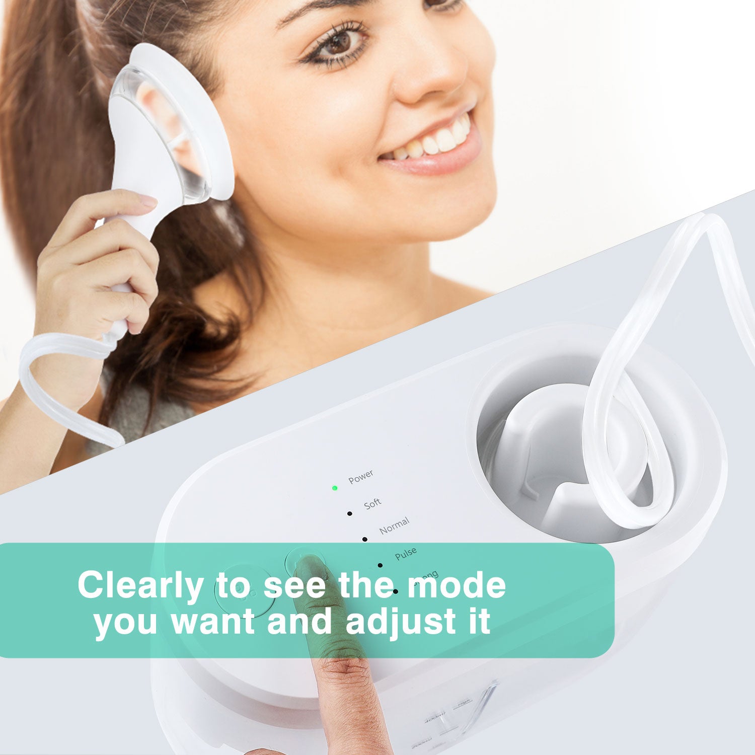 Electric Ear Wax Removal Irrigation System Safe Ear Cleaner Kit For Adults  Kids 5