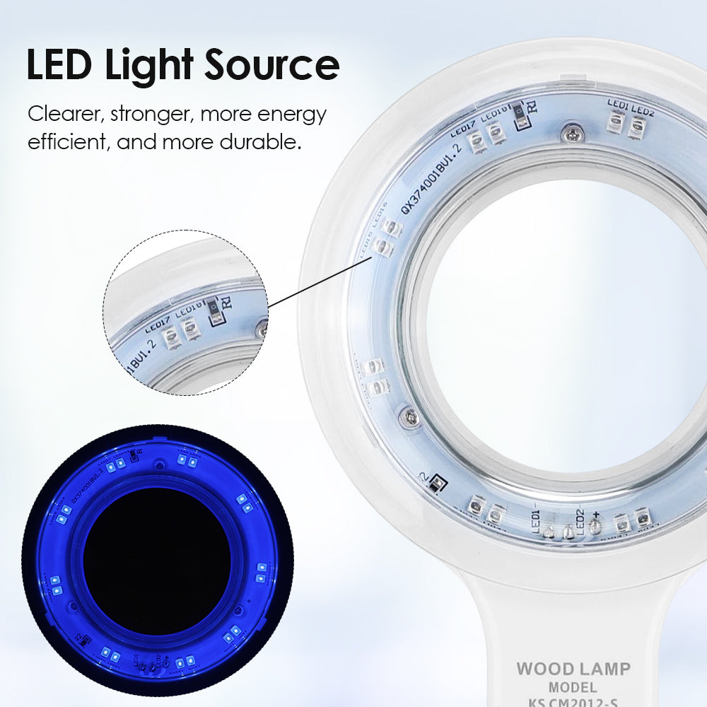Woods Lamp Skin Analyzer for Skin Care & Beauty Testing
