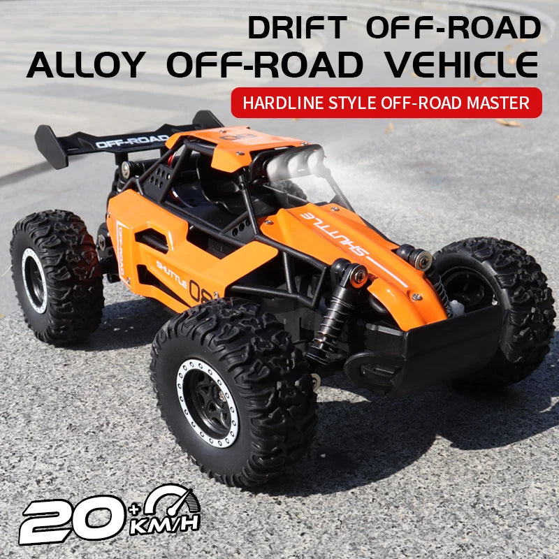 Remote Control Climbing Vehicle High Speed Off Road RC Car With LED Lights Kids Toys Car Boys Gifts 3
