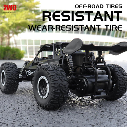 Remote Control Climbing Vehicle High Speed Off Road RC Car with LED Lights Kids Toys Car Boys Gifts