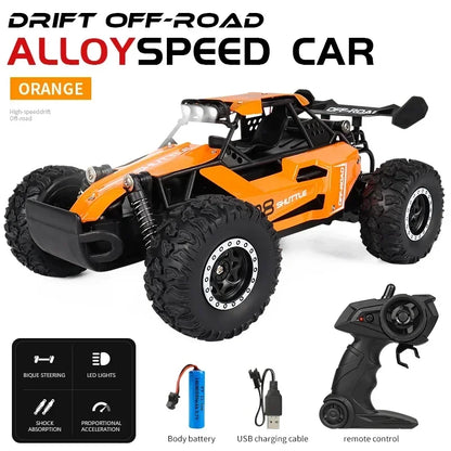Remote Control Climbing Vehicle High Speed Off Road RC Car With LED Lights Kids Toys Car Boys Gifts 7