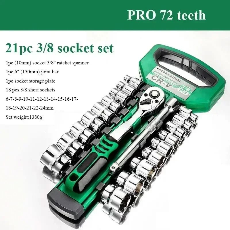 Professional Socket Tool Kit for Cars