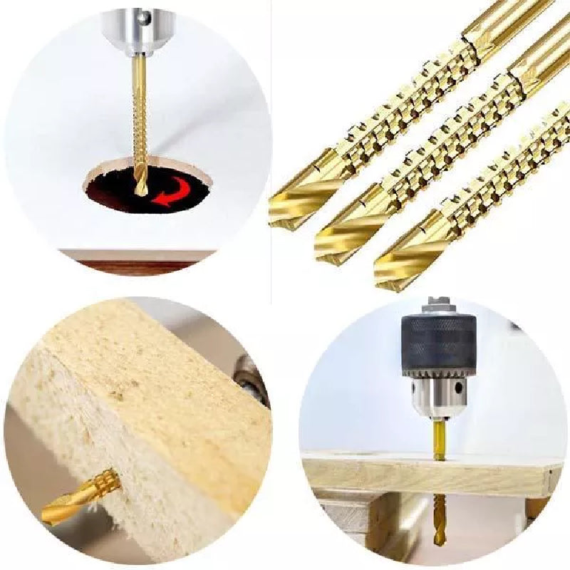 Professional Cobalt Drill Bits, 6 Piece Metric Set for Stainless Steel, Iron & Hard Materials