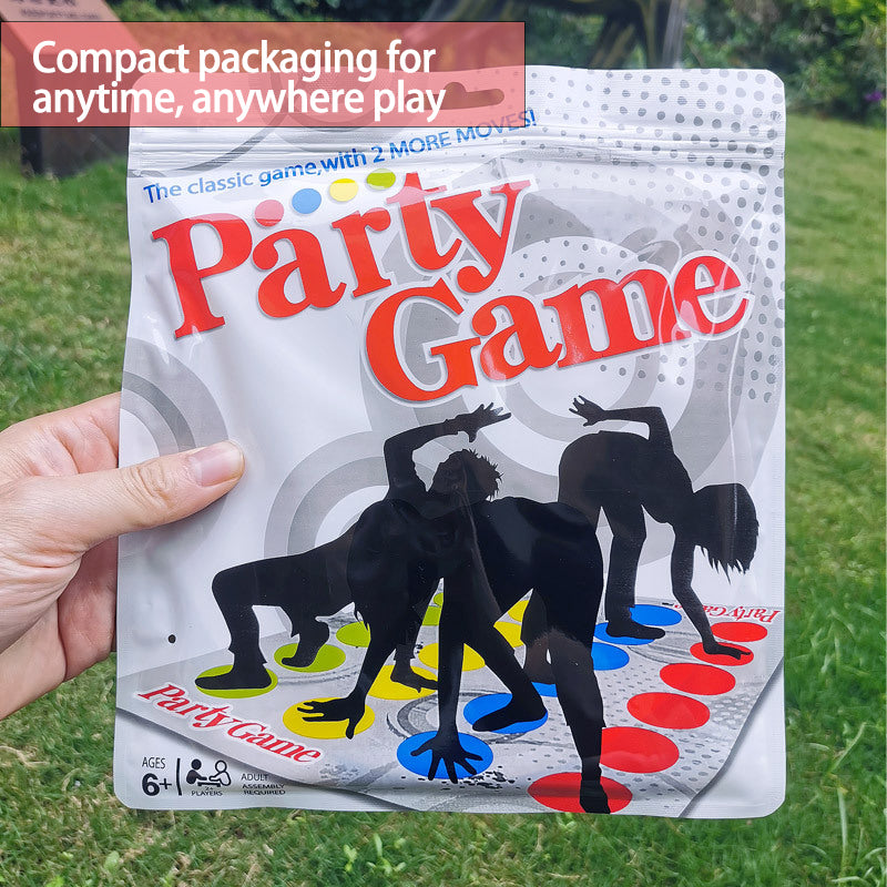 Twist Game Funny Kid  Family Body Twist Move Mat  Party Fun Board Game for All Ages