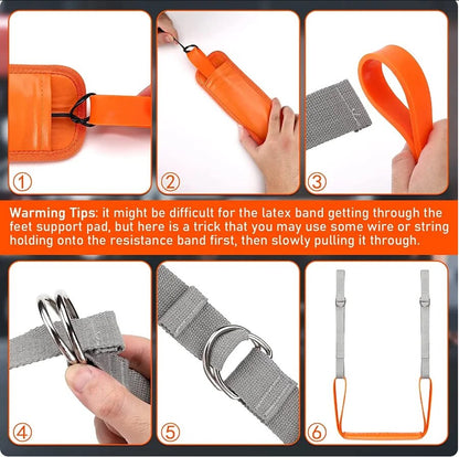 Workout Resistance Bands for PullUps Assist Straps Set for Home Gym Strength Training  Stretchin
