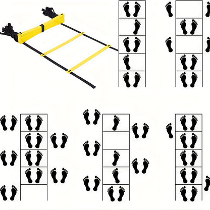 Professional Agility Ladder For Speed Training  Football  Sports Flexibility Equipment With Nylon S