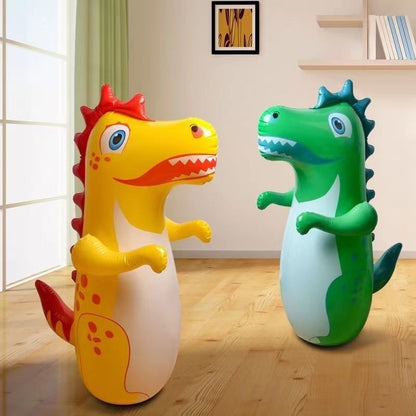 Kids Safety Air Inflatable Boxing Bag Toy Fun Animal Tumbler Toy for Beach Activities Parties  P