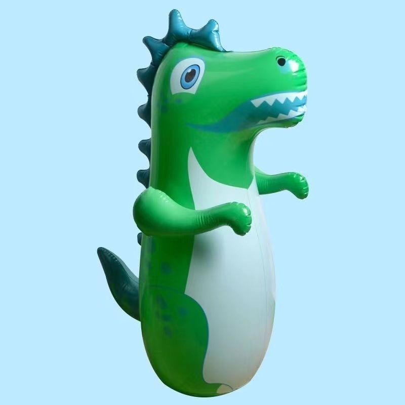 Kids Safety Air Inflatable Boxing Bag Toy Fun Animal Tumbler Toy for Beach Activities Parties  P