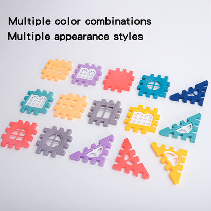 Kids Construction Toy Big House Building Blocks with Simulation Windows  Creative Play Set for Kin