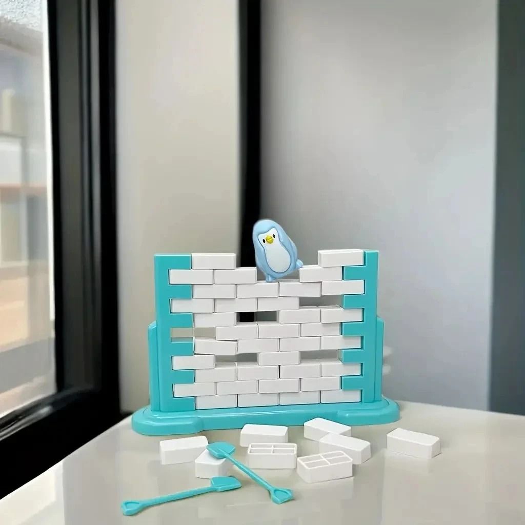 Mini Fun Childrens Ice Breaker Trap Toy Interactive Family Balance Blocks Gift 2