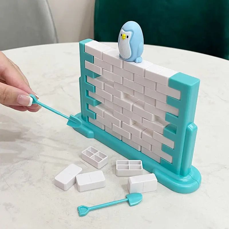 Mini Fun Childrens Ice Breaker Trap Toy Interactive Family Balance Blocks Gift 1