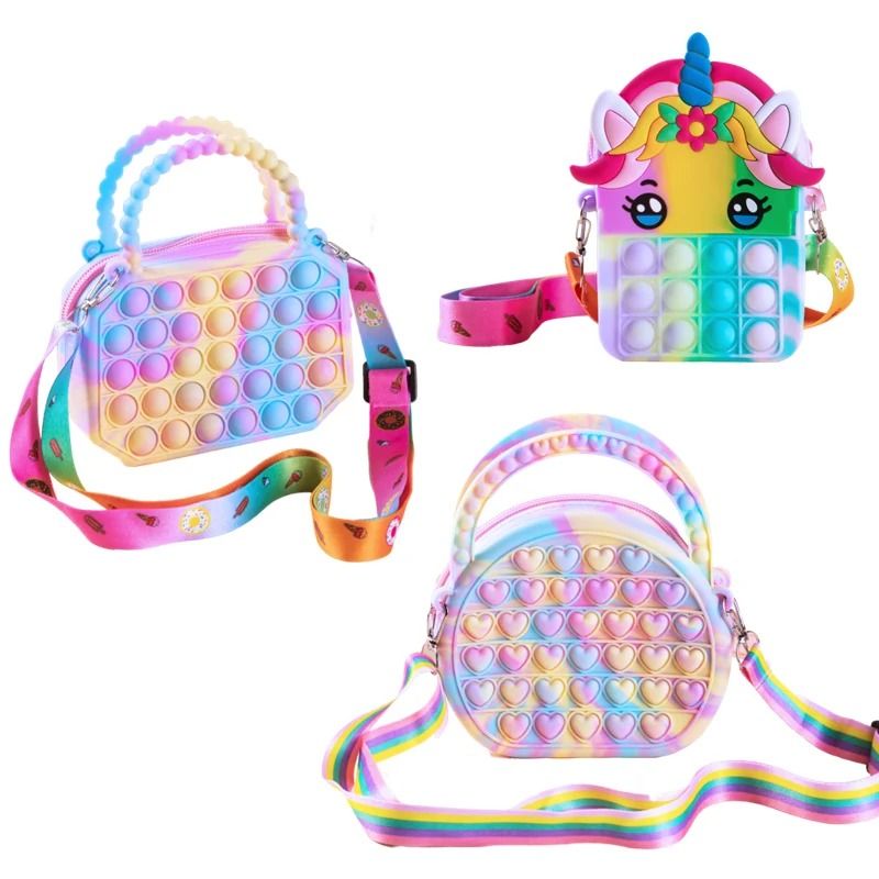 Gift for Girls Pop Bubble Bag