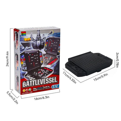 Childrens Warship Board Game TwoPlayer Naval Combat Strategy Game For Kids 4