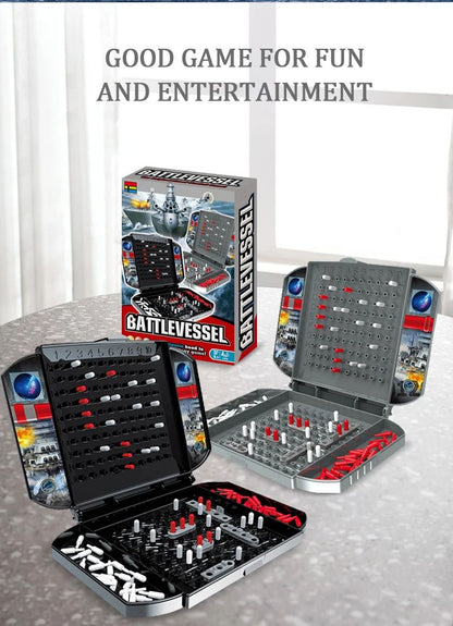 Childrens Warship Board Game TwoPlayer Naval Combat Strategy Game For Kids 8