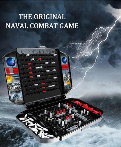Childrens Warship Board Game TwoPlayer Naval Combat Strategy Game For Kids 9
