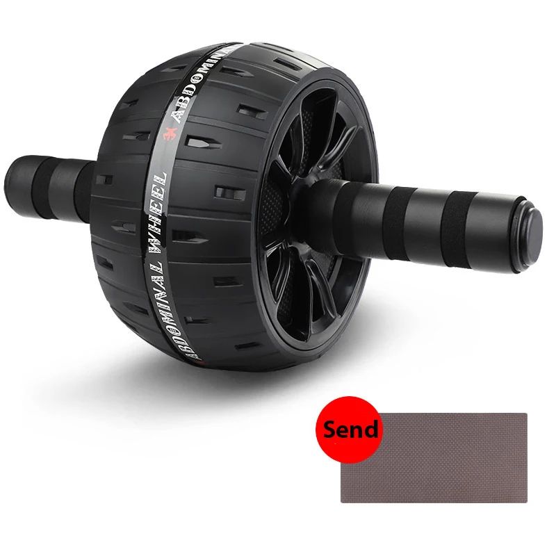 Professional Abdominal Roller Heavy Duty Stainless Steel Ab Wheel For Core Workout Muscle Building  3