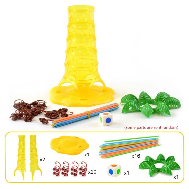 Monkey Children Games Multiplayer Tabletop Drop Down Game ParentChild Interactive Intelligence Toy