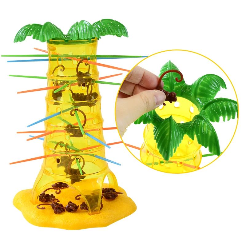 Monkey Children Games Multiplayer Tabletop Drop Down Game ParentChild Interactive Intelligence Toy