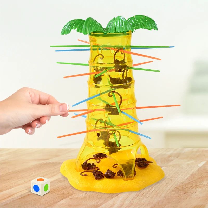 Monkey Children Games Multiplayer Tabletop Drop Down Game ParentChild Interactive Intelligence Toy