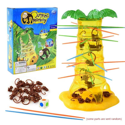 Monkey Children Games, Multiplayer Tabletop Drop Down Game Parent-Child Interactive Intelligence Toy for Kids