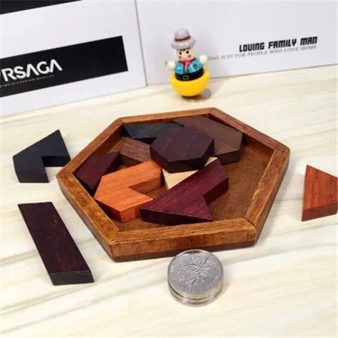Educational Wooden Puzzles for Toddlers