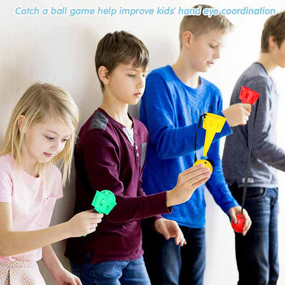 Throwing Catching Game Set Sensory Integration Outdoor Toy for HandEye Coordination Training  Fun