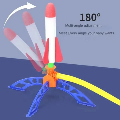 Rocket Foot Launcher Air Pressing Soaring Rocket Toy for Kids Outdoor Play  Pump Outdoor Games