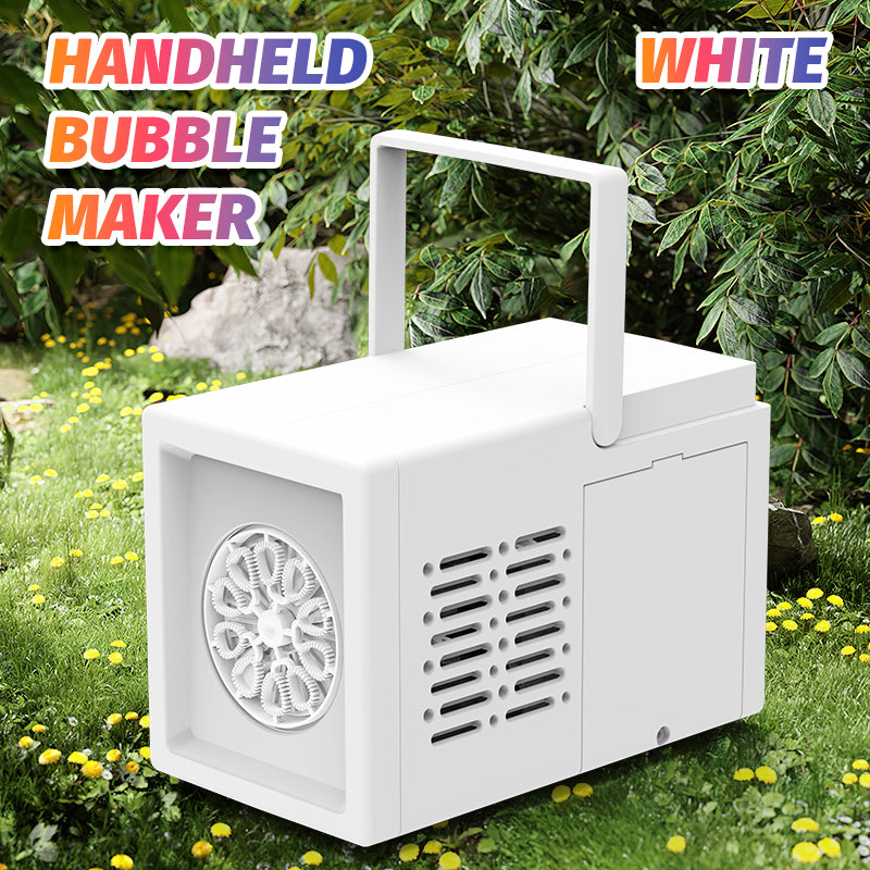 Automatic Bubble Blowing Machine Electric Bubble Toy for Kids, Outdoor Birthday Party Fun