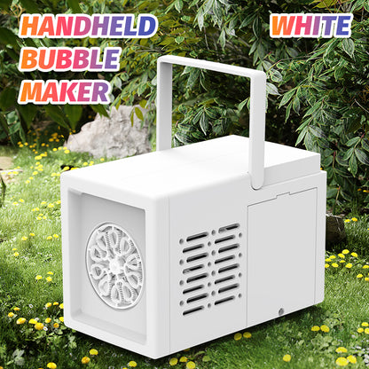 Automatic Bubble Blowing Machine Electric Bubble Toy for Kids, Outdoor Birthday Party Fun