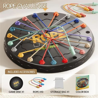 Chain Triangle Chess Game Triggle Rubber Band Battle Set For Family  Kids Educational Interactive B