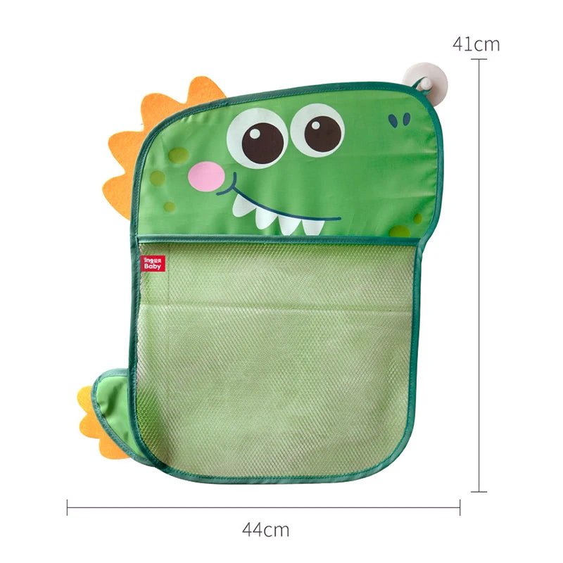 Animal Baby Bath Toy Organizer Tidy Storage Hanging Bag for Bathtub Doll  Water Toys