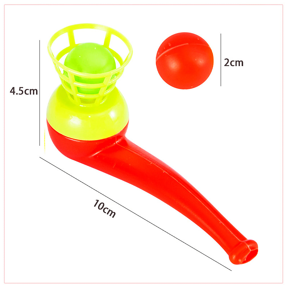 Magic Floating Ball Game Fun Blowing Pipe Toy for Kids, Christmas & Birthday Party
